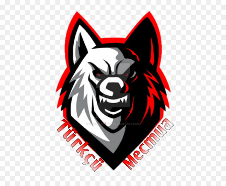 Серый волк，логотип PNG