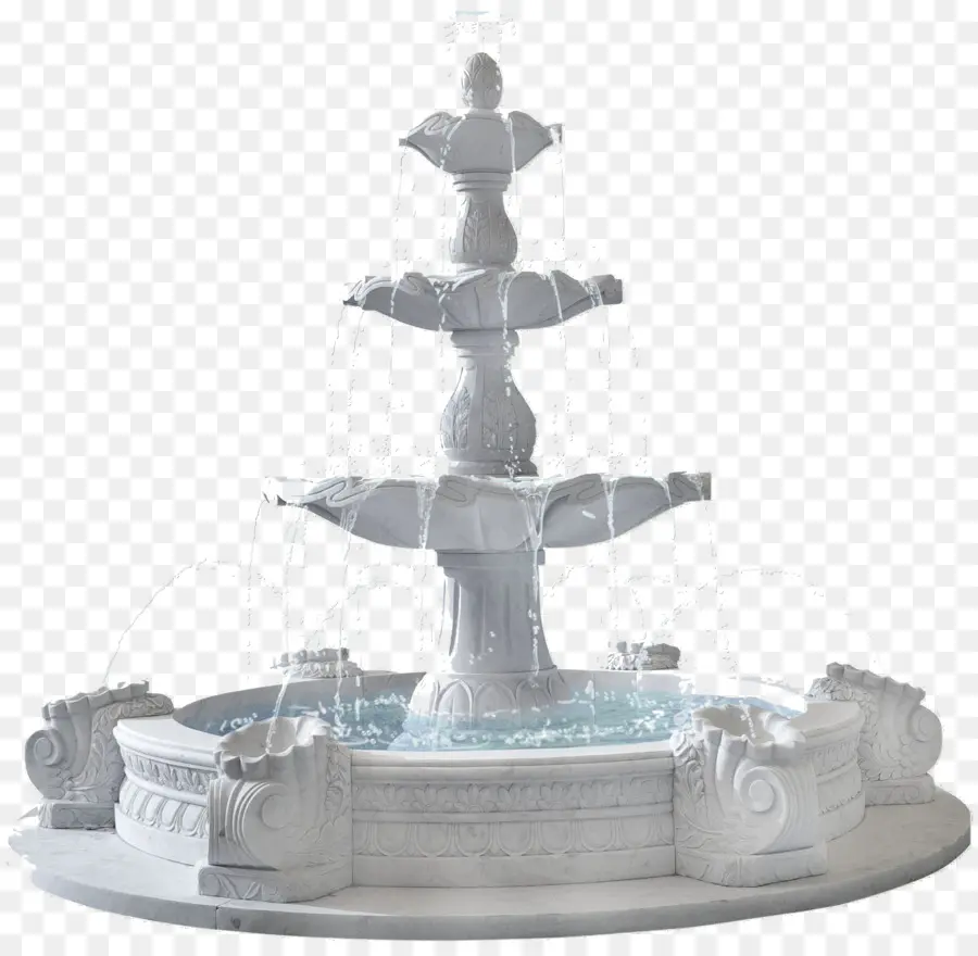 фонтан，Рисунок PNG