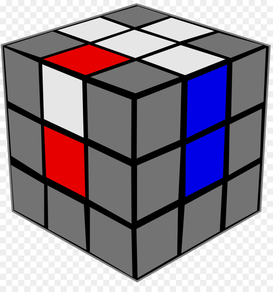 Правильный крест кубик Рубика 3х3
