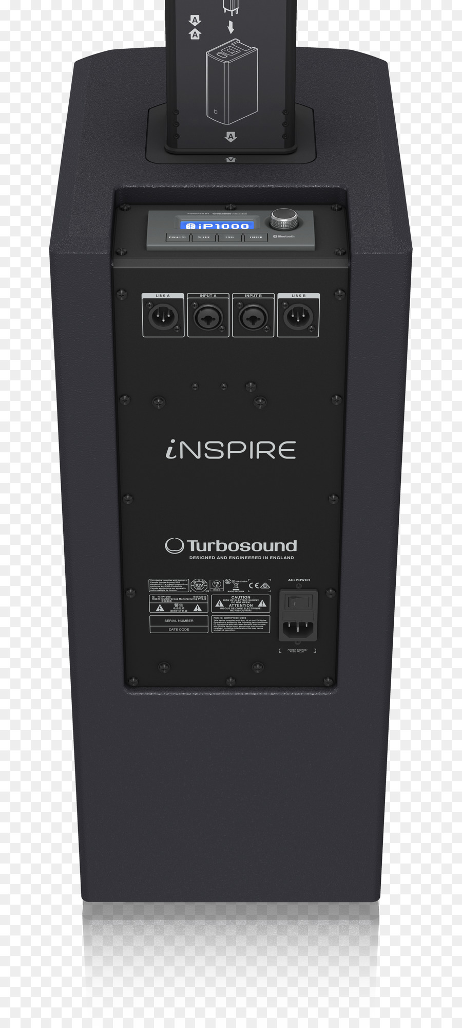 аудио，Turbosound внушают Ip1000 PNG