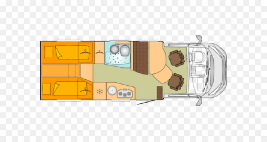 Интерьер Кемпер Ван，фургон PNG