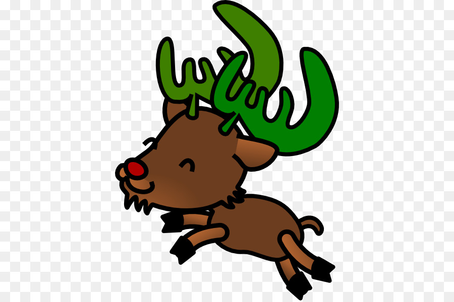 Рудольф，Reindeer PNG