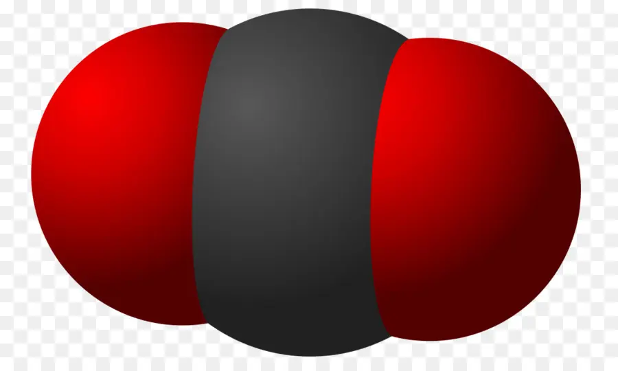 Молекула углекислого газа，СО2 PNG