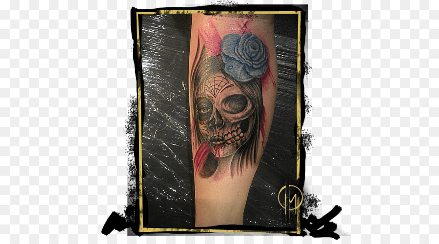 татуировки，Символизм человеческого черепа PNG