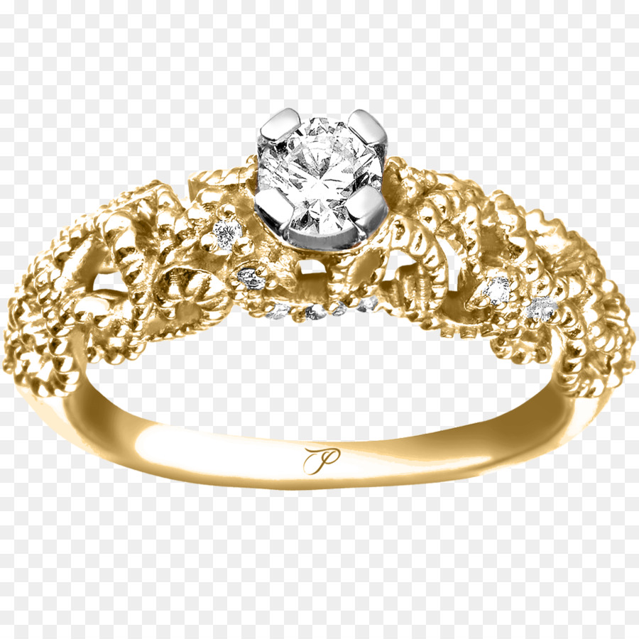 Золото，Обручальное кольцо PNG