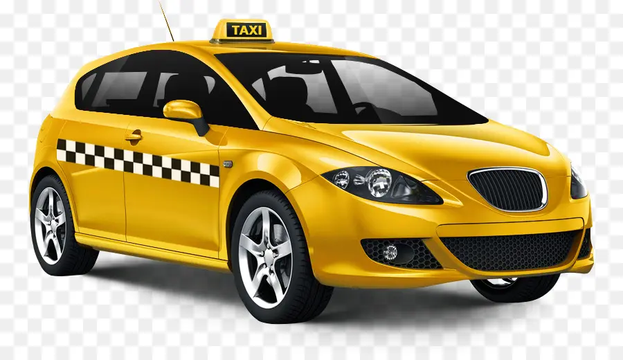 Такси，автомобиль PNG
