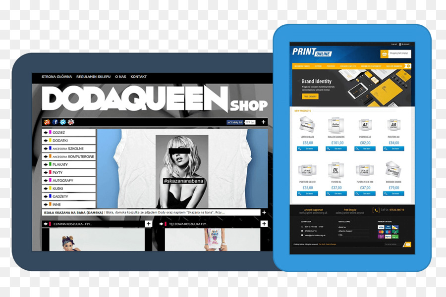 Отзывчивый веб дизайн，реклама PNG