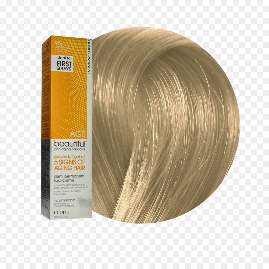 окрашивание волос，Блондинка PNG