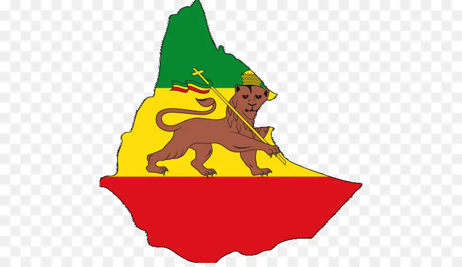 Эфиопской Империи，Флаг Эфиопии PNG