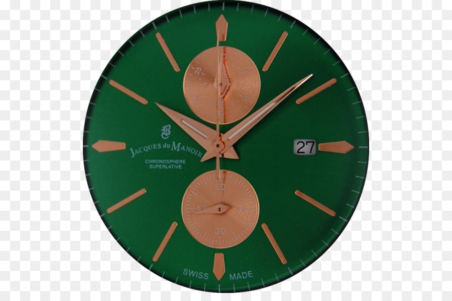 зеленый，Часы PNG