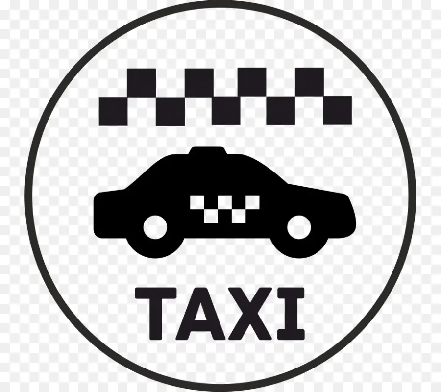 такси，логотип PNG