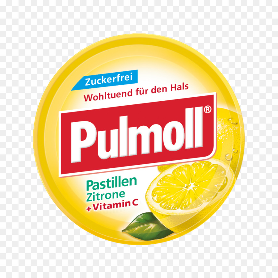 Лимон，Pulmoll Duogummipastillen ягоды ментол PNG