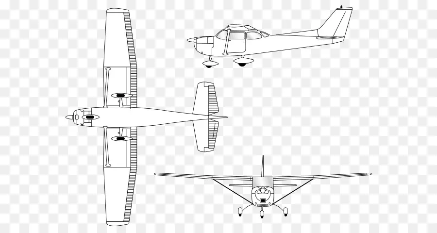Чертеж самолета，Самолет PNG