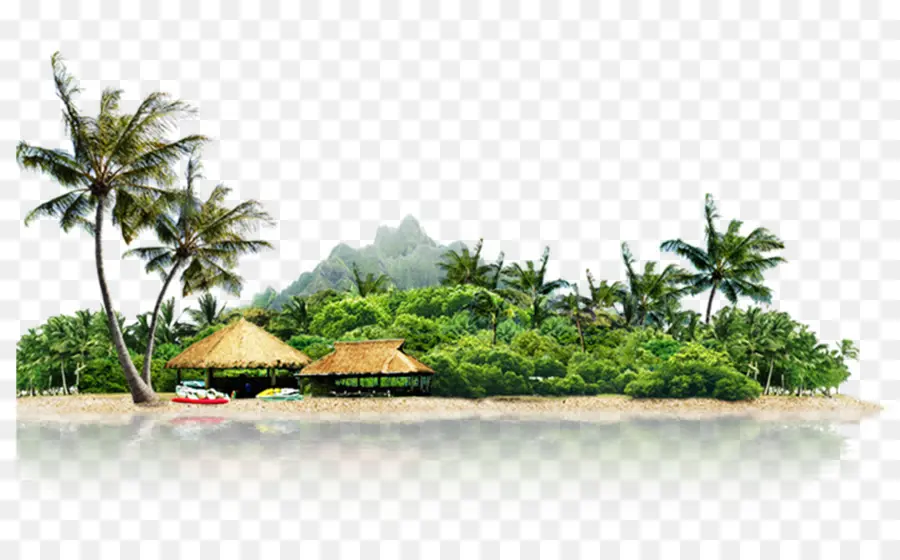 остров，отпуск PNG