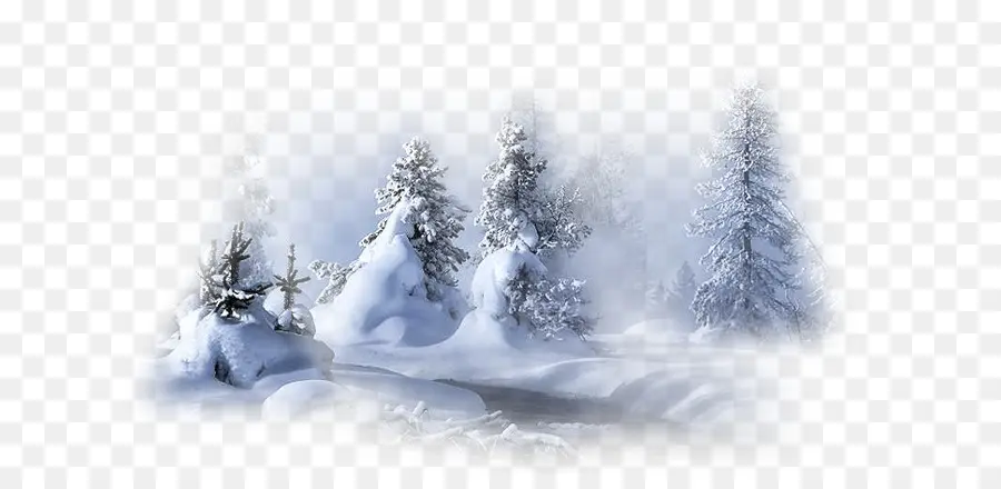 пейзаж，зима PNG