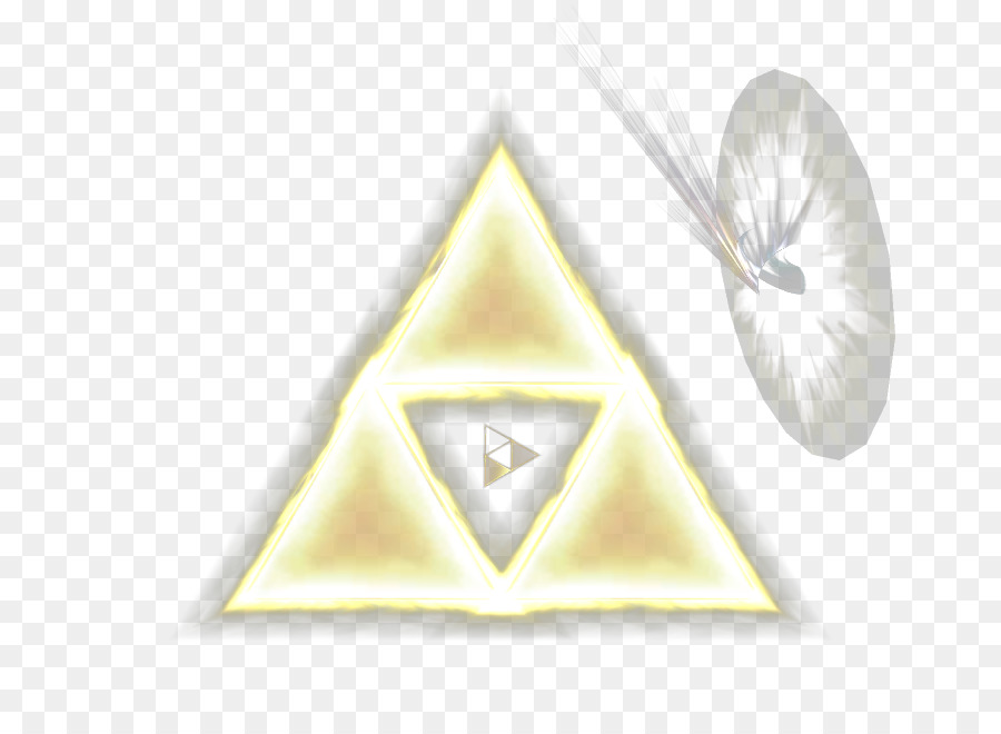 треугольник，желтый PNG