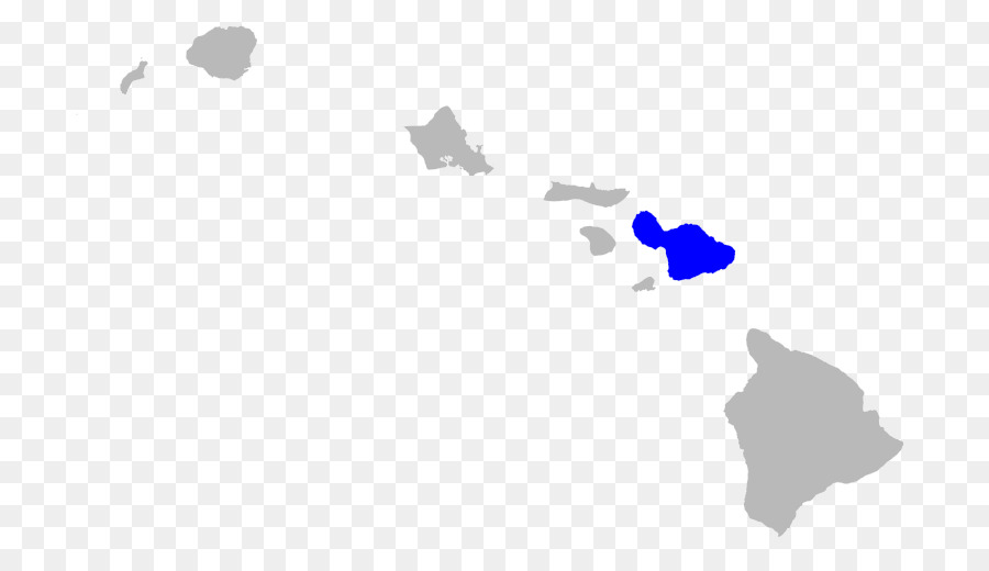 Гавайи，карта PNG