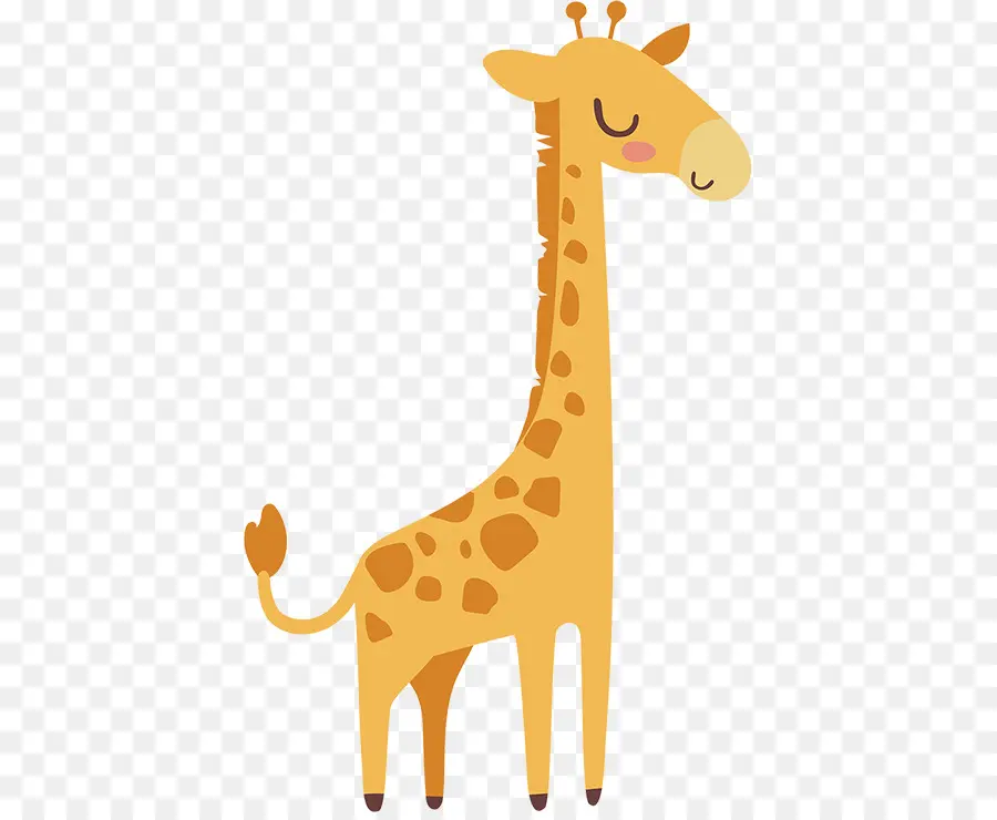 Жираф，Рисунок PNG