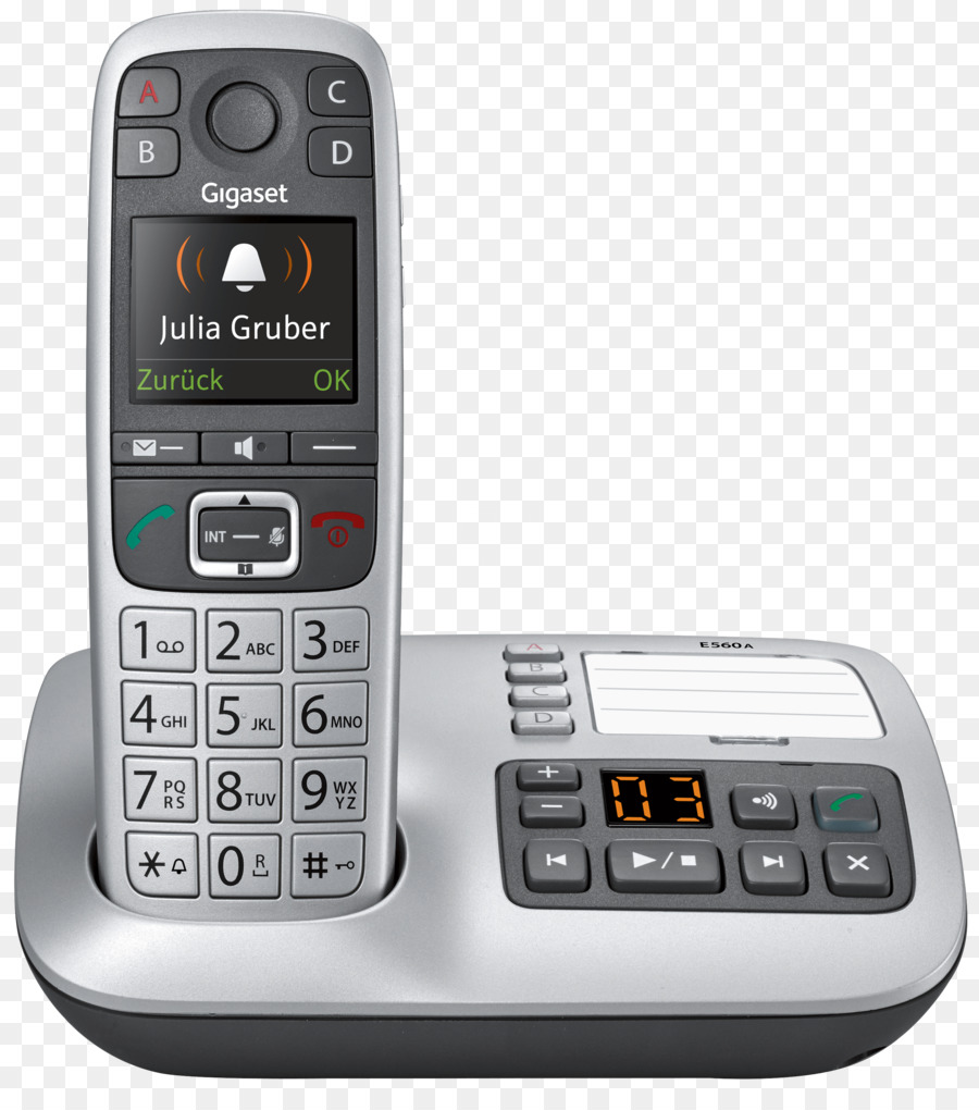 беспроводной телефон，Gigaset Communications PNG