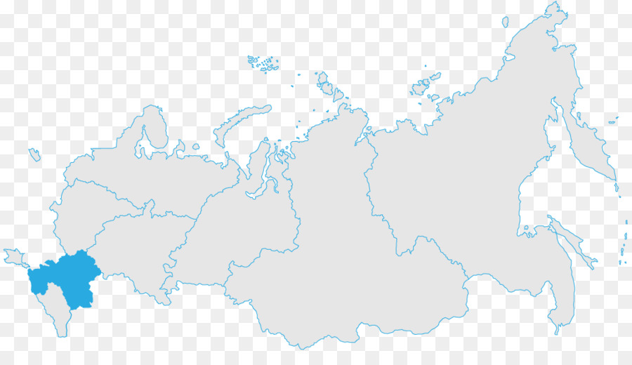 Южный федеральный округ，Автономные округи России PNG