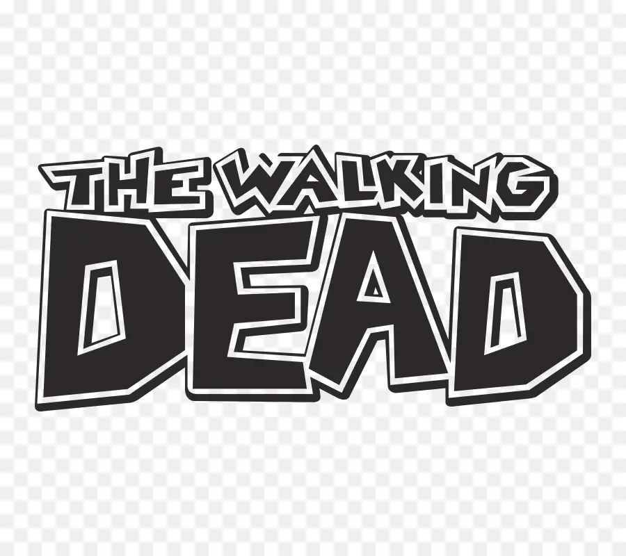 Ходячие мертвецы，логотип PNG