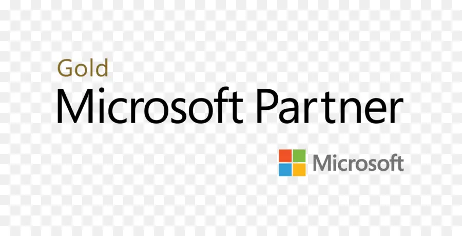 Сертифицированным Партнером Microsoft，логотип PNG