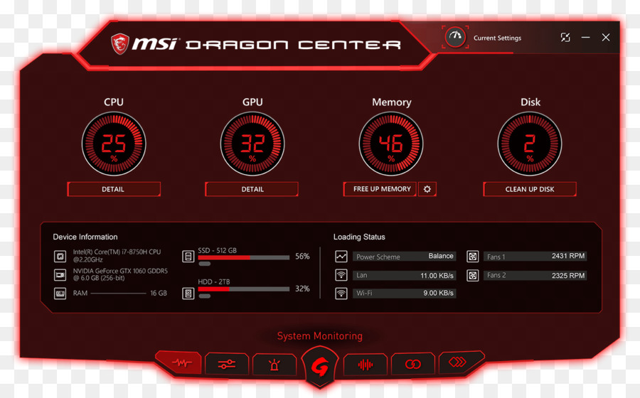 Laptop，Компания Msi PNG