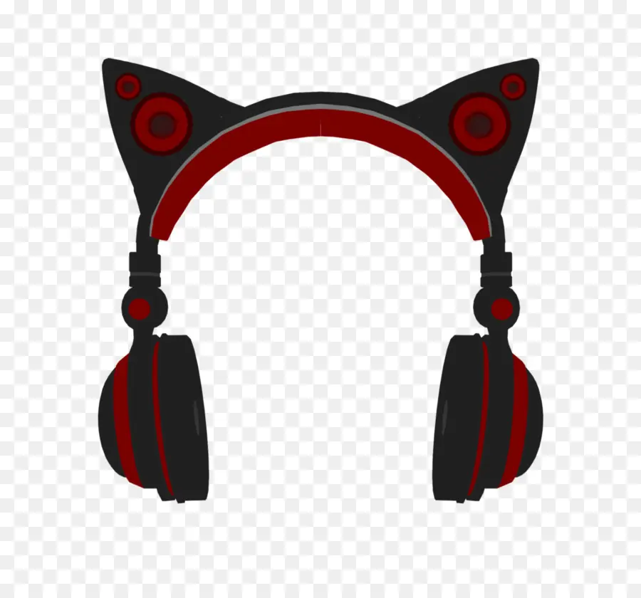 Headphones，кошка PNG