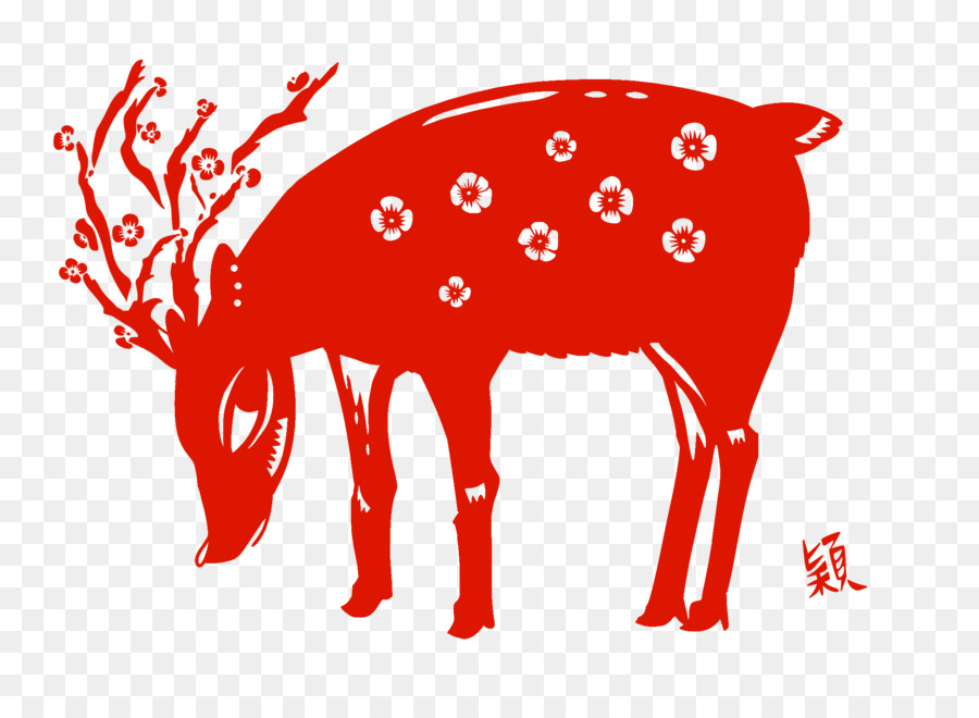 Reindeer，пантовые PNG