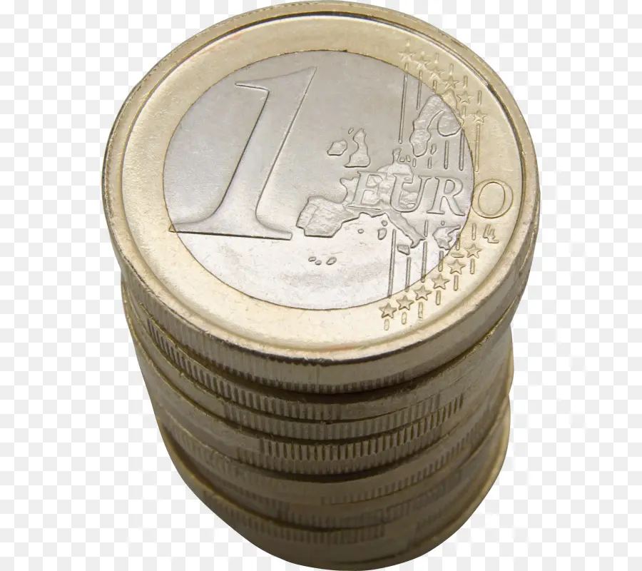 монета，Монеты евро PNG