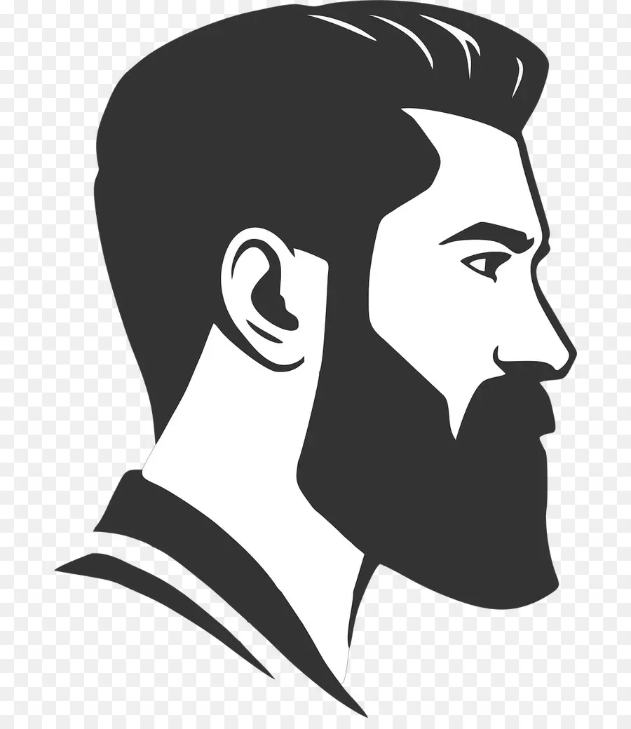 борода，человек PNG