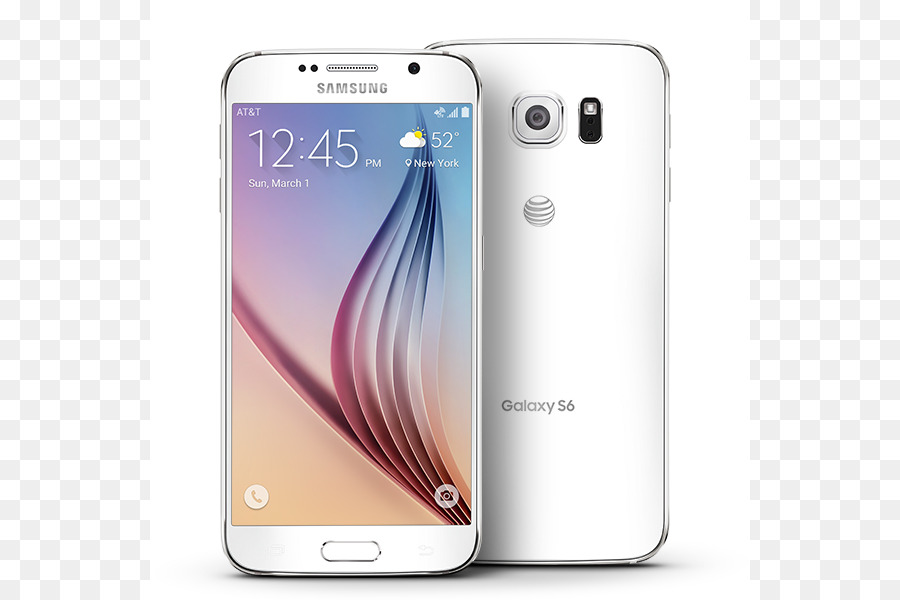 Samsung Galaxy S6，белый PNG
