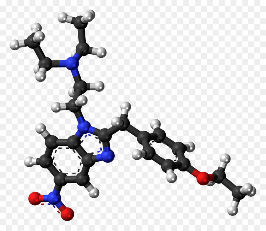 молекула，этонитазен PNG