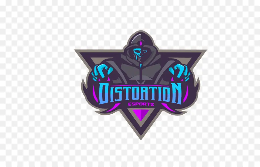 Логотип киберспорта Distortion，игры PNG