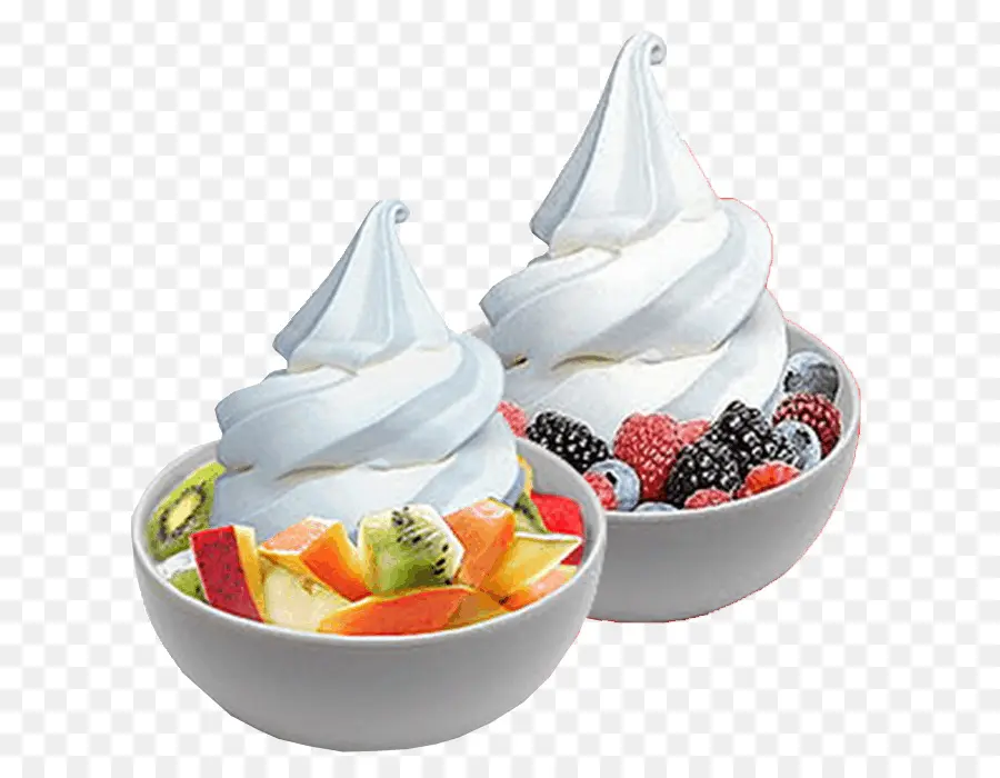 замороженный йогурт，Мороженое PNG