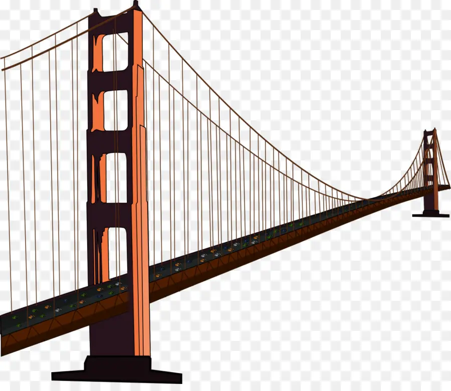 Мост Золотые Ворота，мост Сан Franciscooakland залива PNG