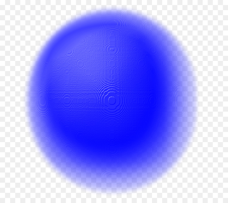 сфера，синий PNG
