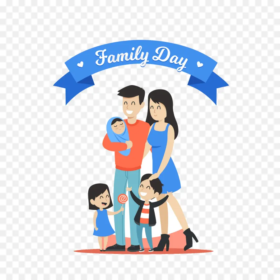 День отца，семья PNG