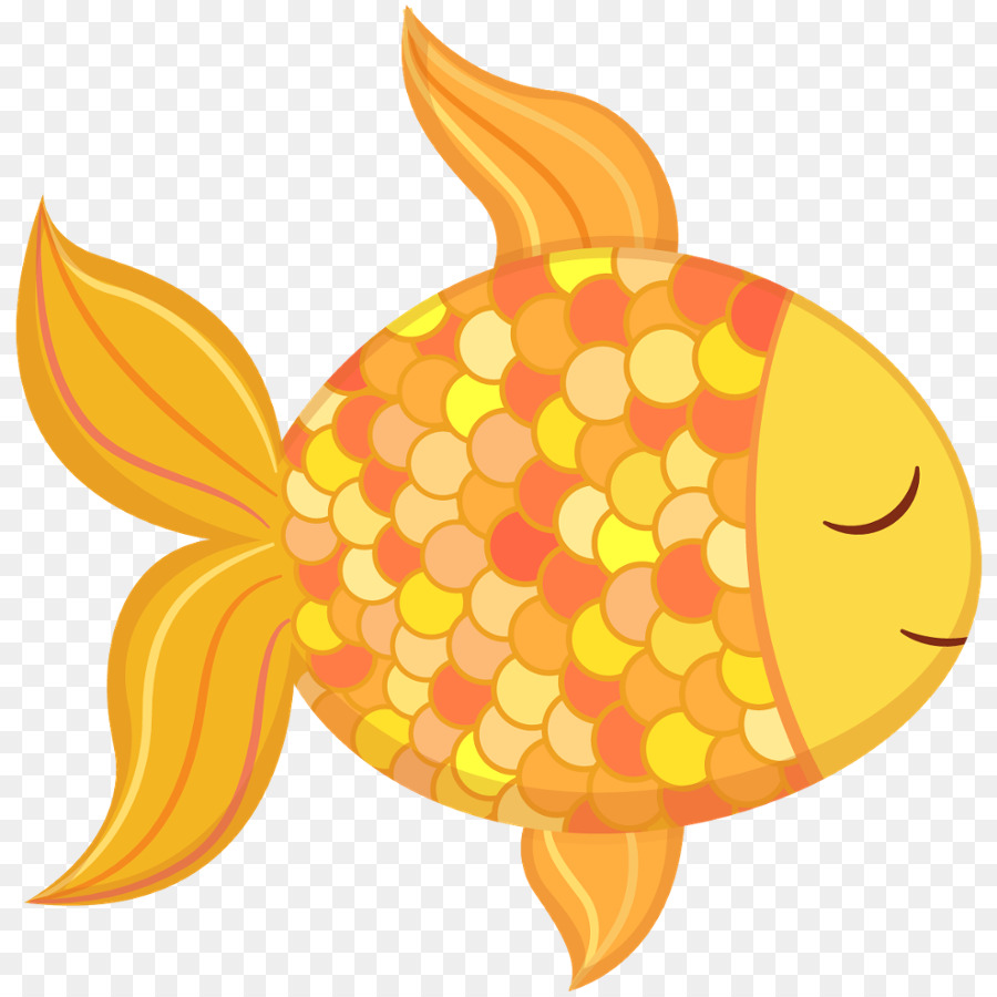 биология клипарт，Золотая рыбка PNG