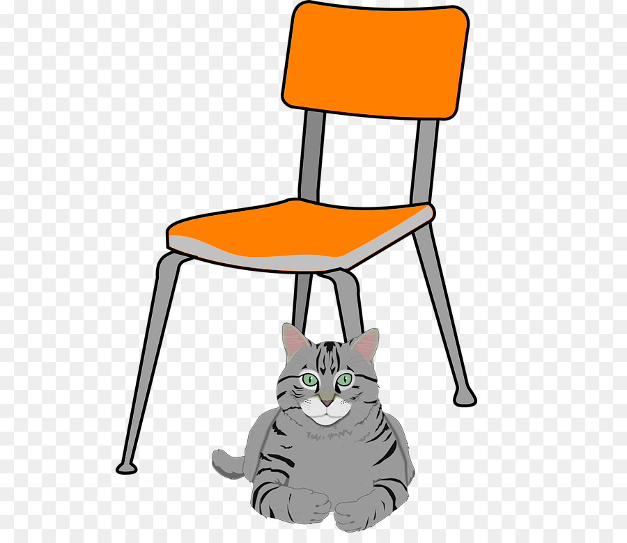 It s on the chair