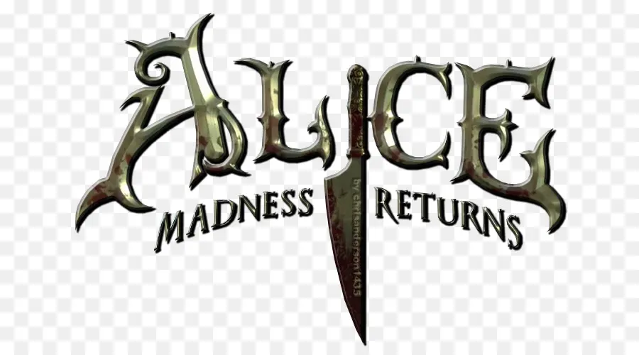 Логотип Alice Madness Returns，Алиса PNG