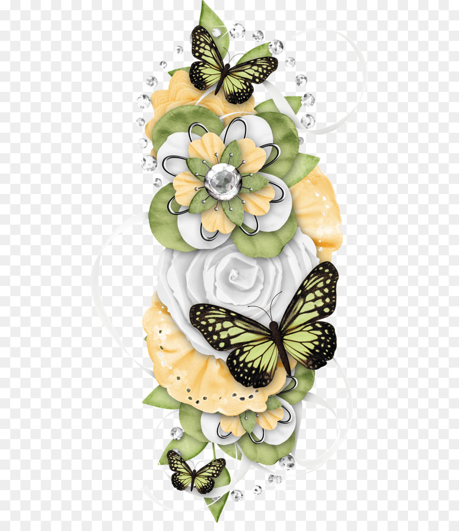 бабочка монарх，скрапбукинг PNG