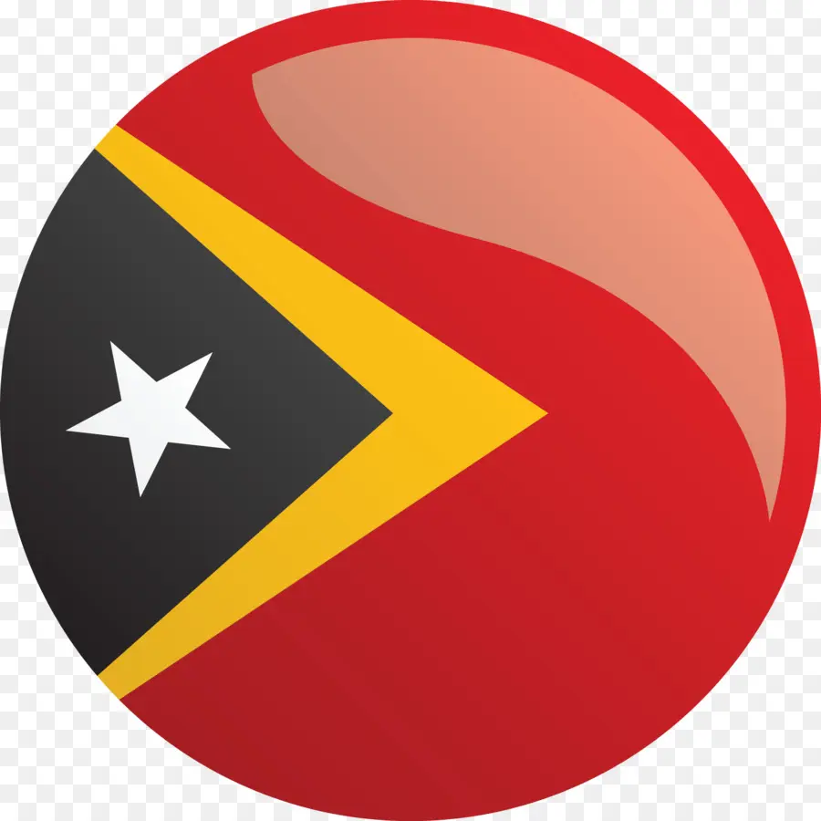 Timorleste，флаг Восточного Тимора PNG