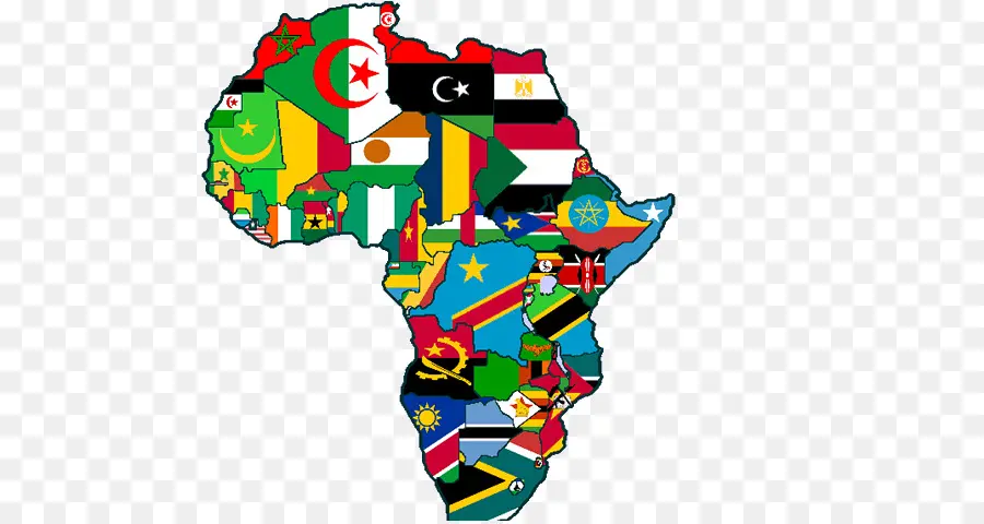Африка，флаг PNG