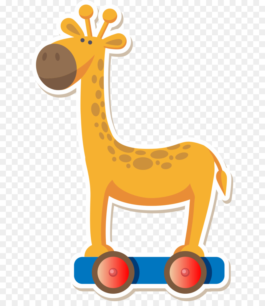 Северный жираф，Ребенок PNG