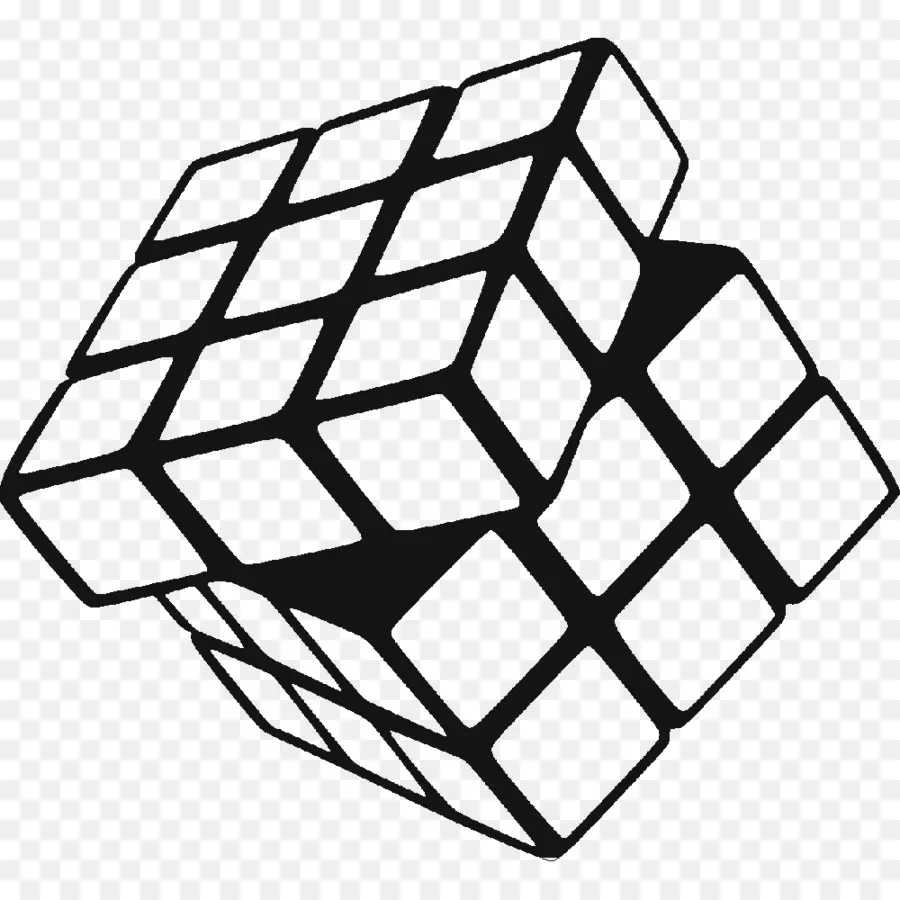 куб，наклейка PNG