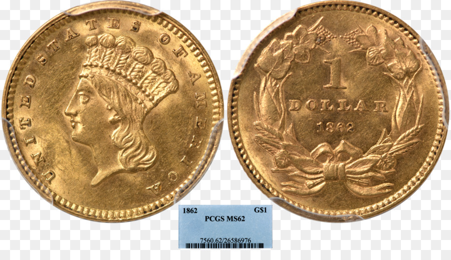 монета，Золото PNG