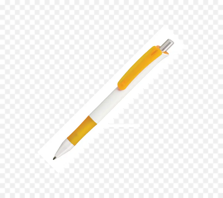 Шариковая ручка，желтый PNG