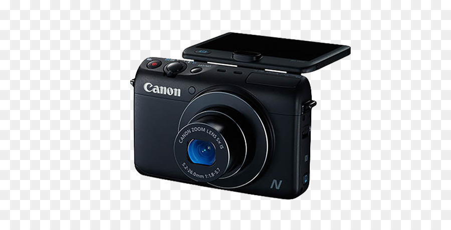 Canon Powershot N100，Pointandshoot Camera PNG