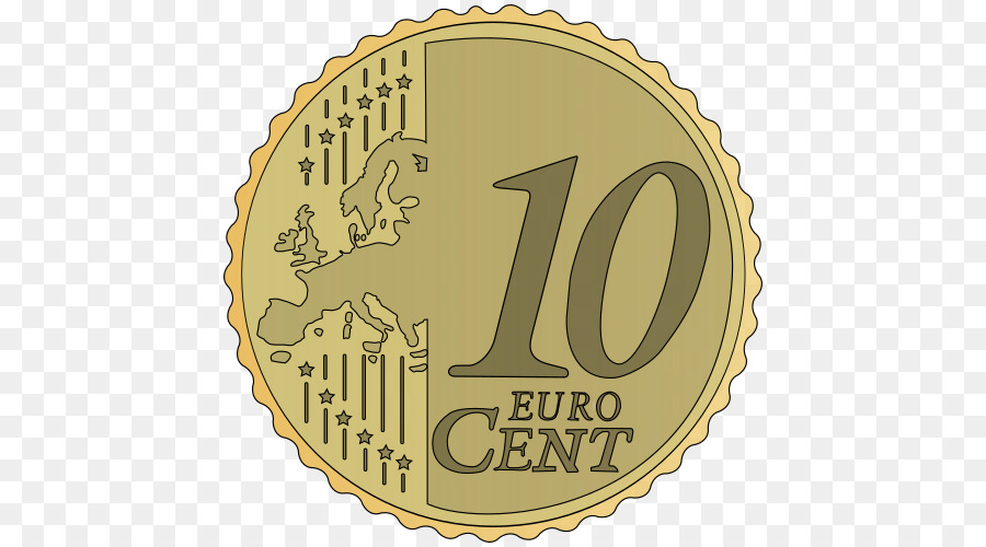 пенни，1 цент монета евро PNG